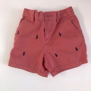 12m Ralph Lauren Oxford short with polo logo